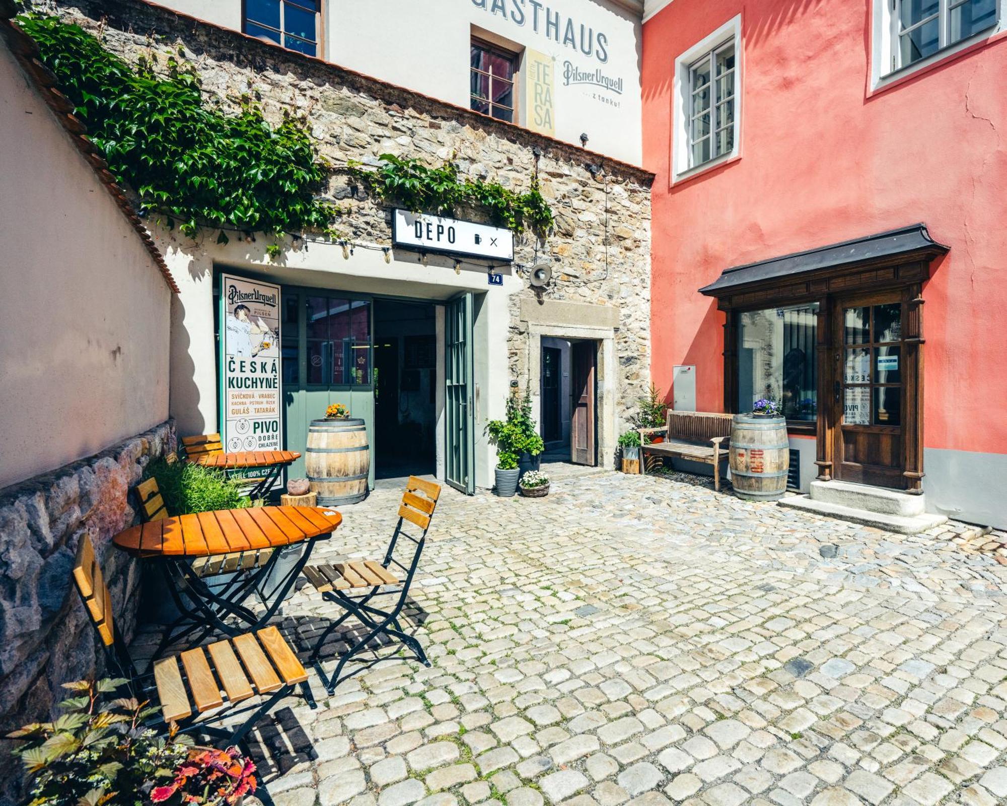 Hotel Latran Cesky Krumlov Luaran gambar